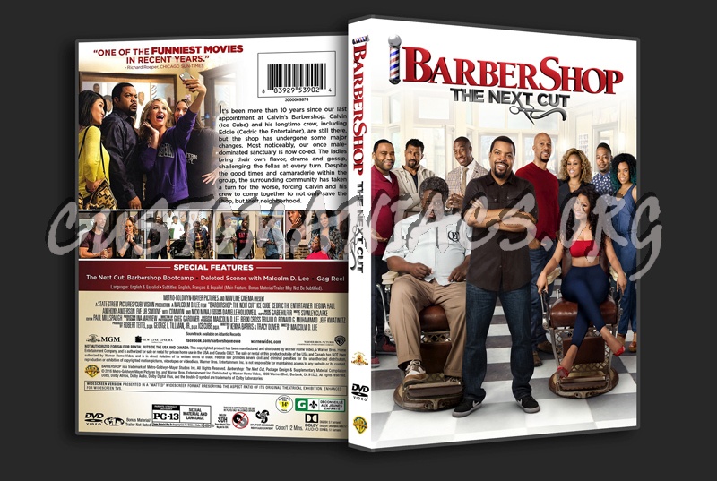 Barbershop the Next Cut dvd cover