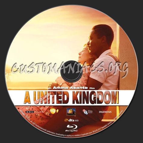 A United Kingdom (2017) blu-ray label