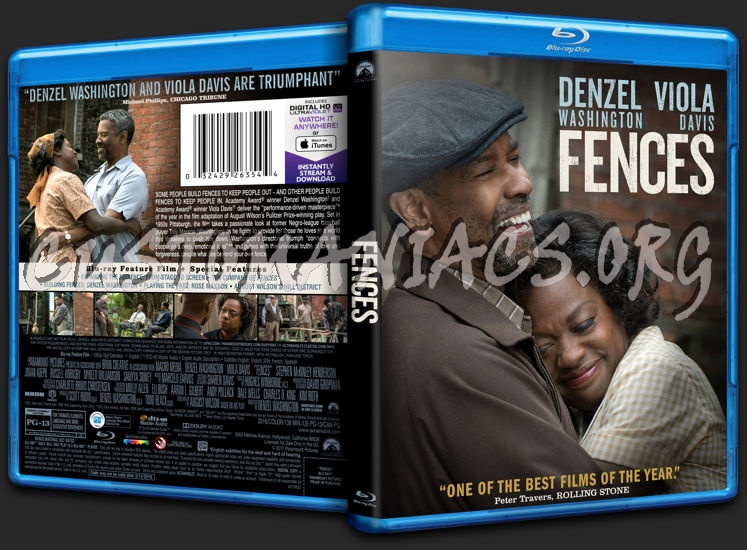 Fences blu-ray cover