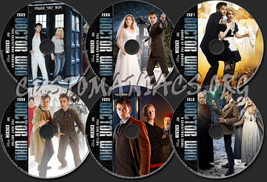 Doctor Who Specials dvd label