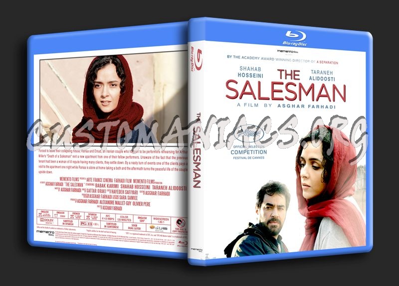 The Salesman blu-ray cover