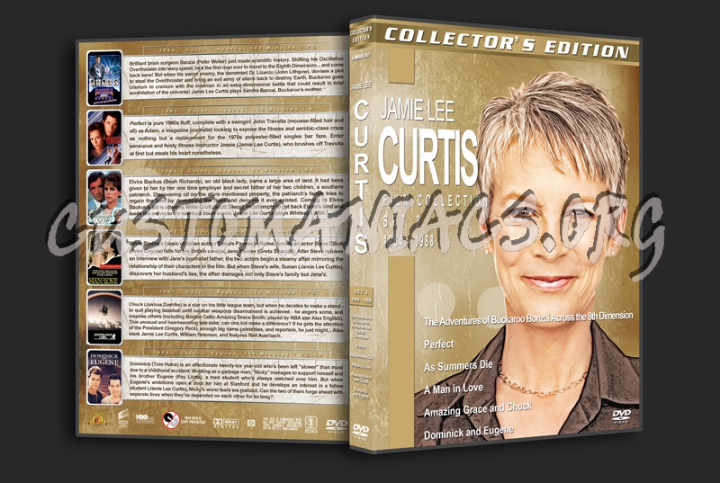 Jamie Lee Curtis Film Collection - Set 3 (1984-1988) dvd cover