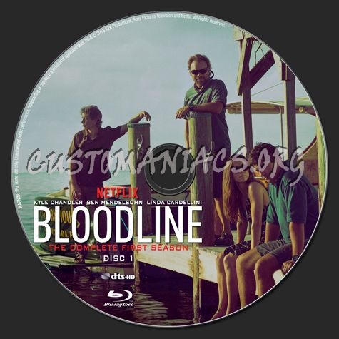 Bloodline - Season 1 blu-ray label