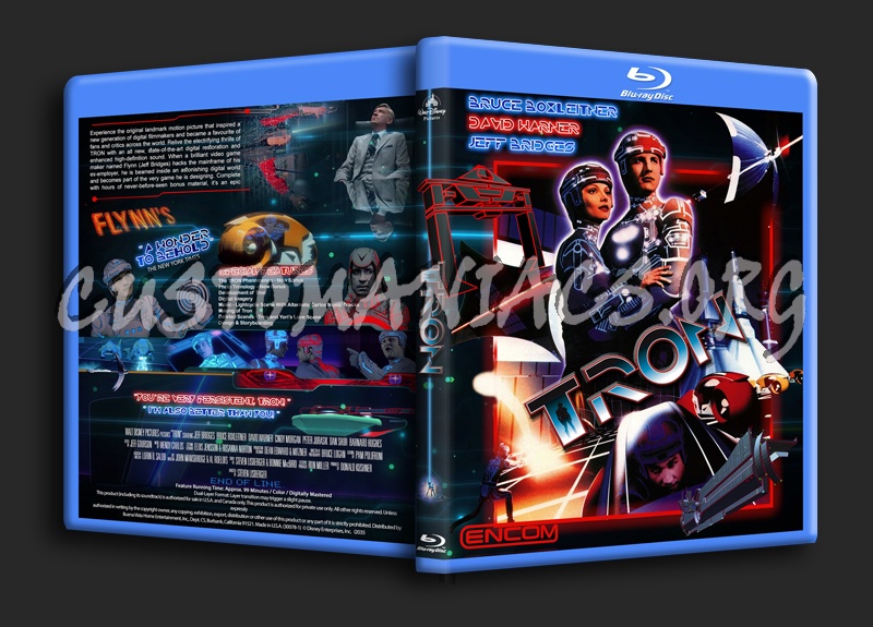 Tron blu-ray cover