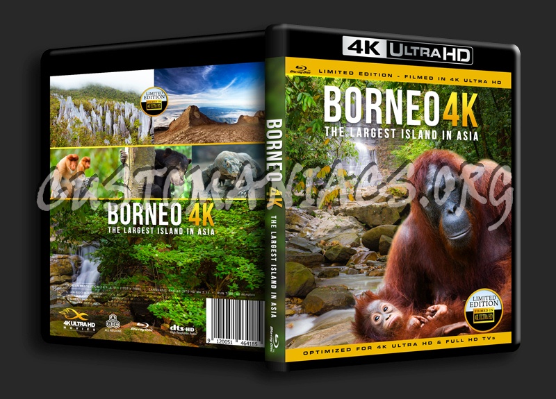 Borneo 4K blu-ray cover