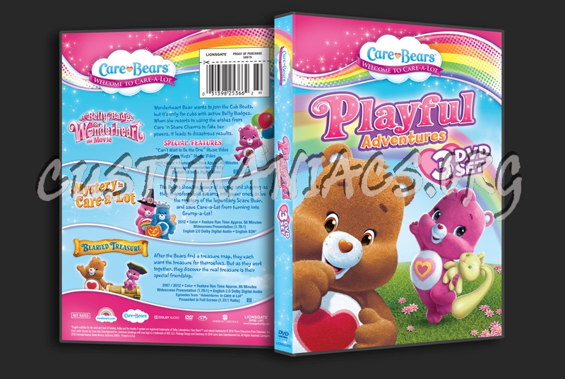 Care Bears Playful Adventures dvd cover