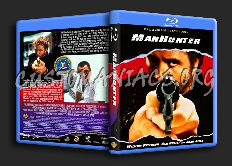 ManHunter 1986 blu-ray cover