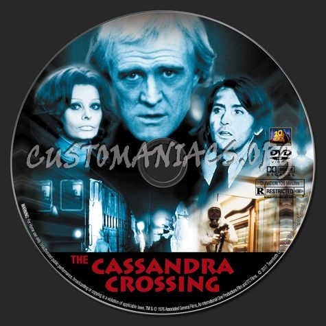 The Cassandra Crossing 1976 dvd label