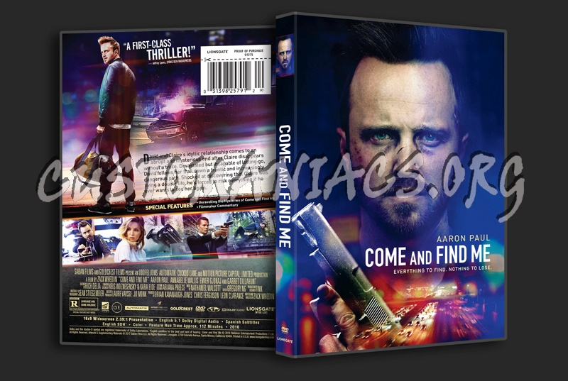 Come and Find Me dvd cover