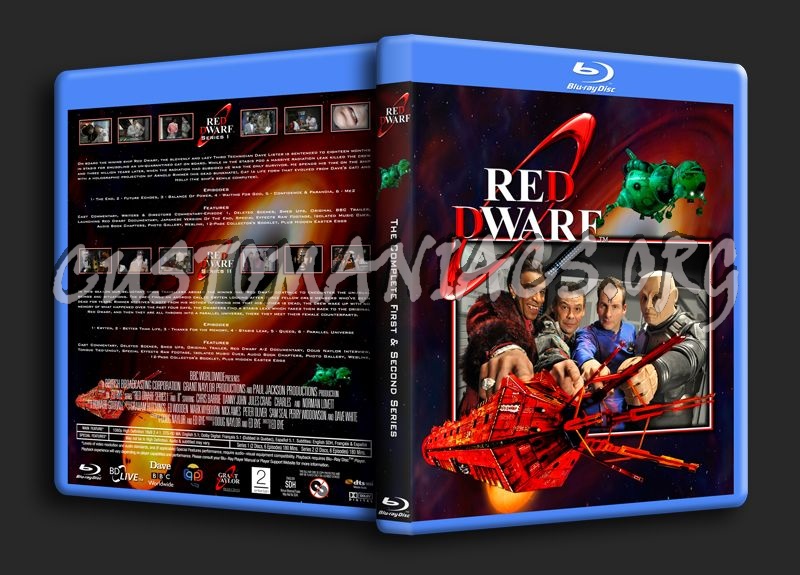 Red Dwarf - Standalones blu-ray cover