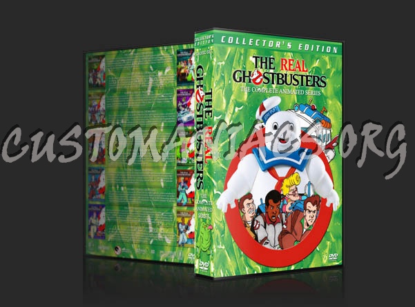 The Real Ghostbusters - The Complete Animated Series dvd cover