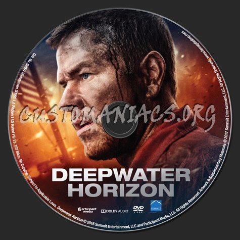 Deepwater Horizon dvd label