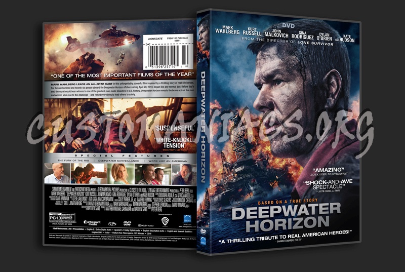 Deepwater Horizon dvd cover