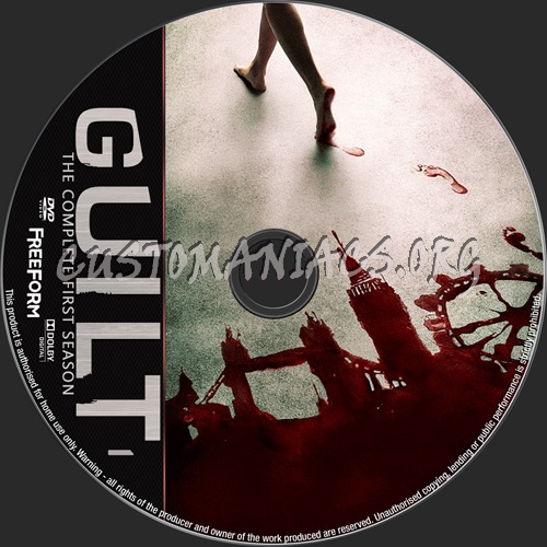 Guilt Season 1 dvd label