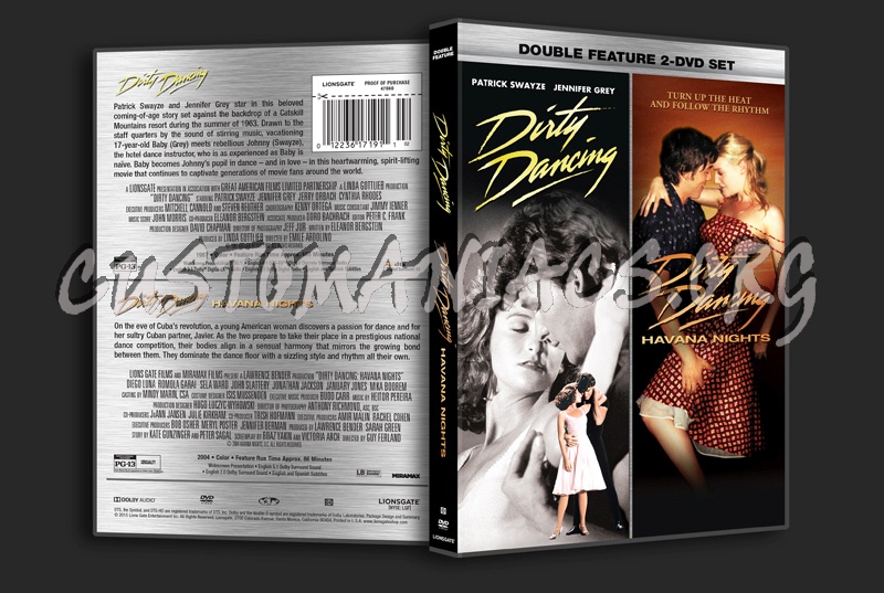 Dirty Dancing & Dirty Dancing Havana Nights dvd cover