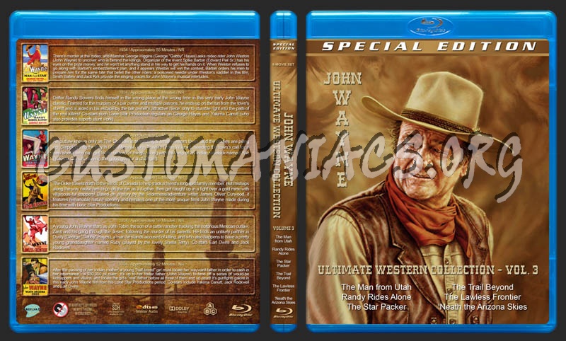 John Wayne Ultimate Western Collection - Volume 3 (1934) dvd cover