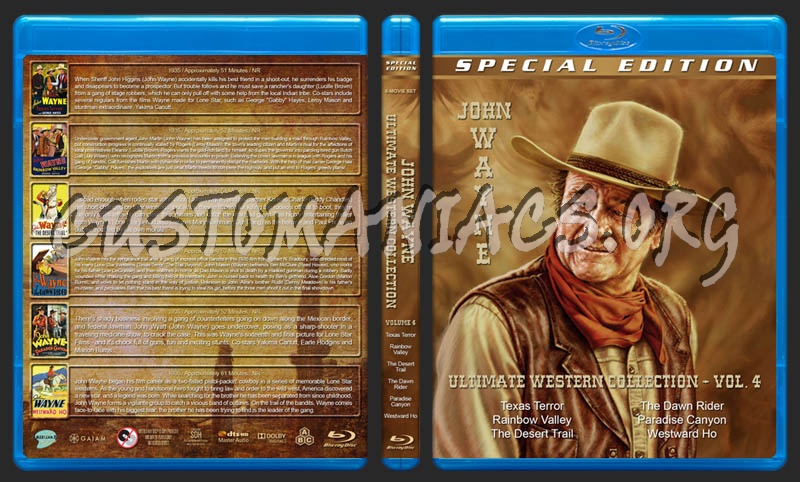 John Wayne Ultimate Western Collection - Volume 4 (1935) dvd cover