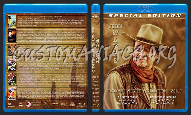 John Wayne Ultimate Western Collection - Volume 5 (1935-1936) dvd cover