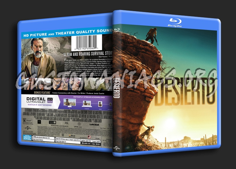 Desierto blu-ray cover