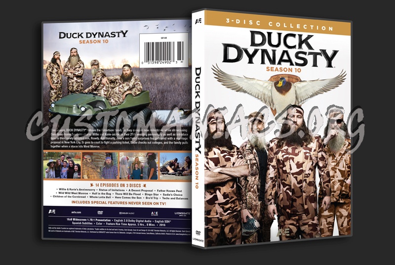 Duck Dynasty Season 10 dvd cover