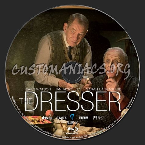 The Dresser blu-ray label