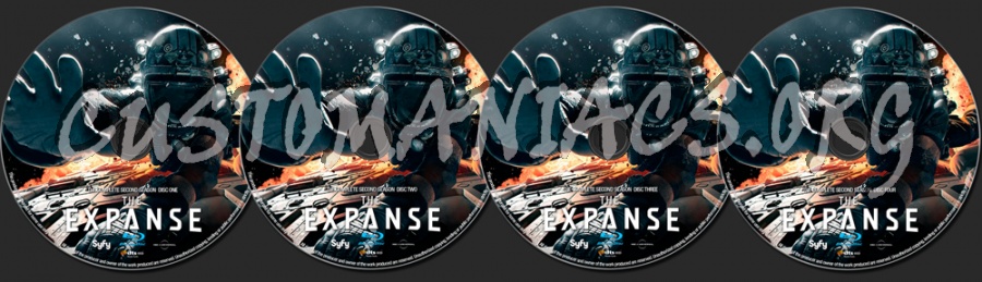 The Expanse Season 2 blu-ray label