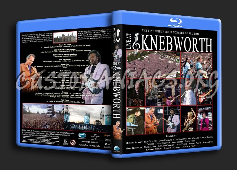 Live at Knebworth blu-ray cover