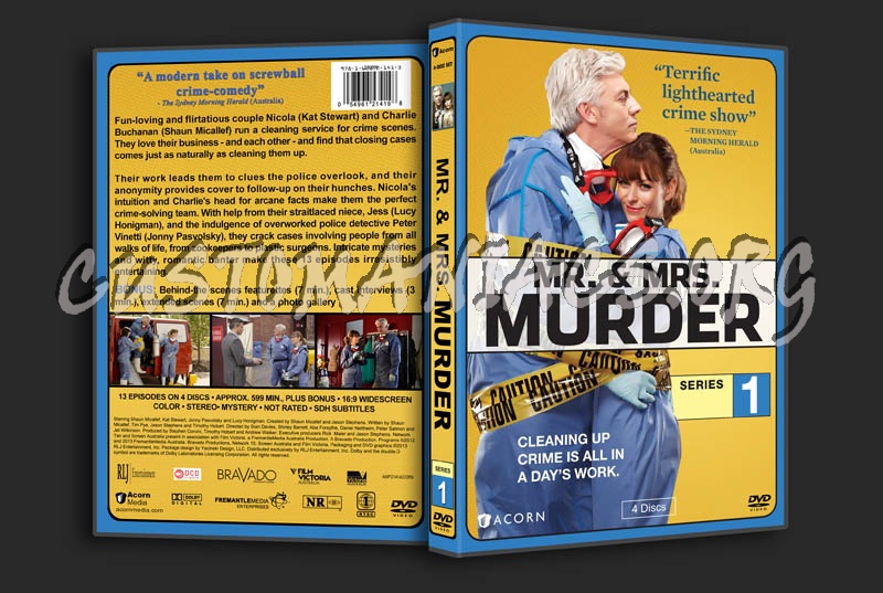 Mr. & Mrs. Murder - Series 1 dvd cover