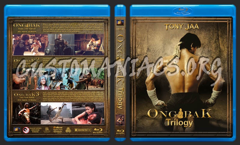 Ong-Bak Trilogy blu-ray cover