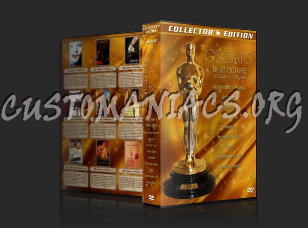 The Oscars: Best Picture - Volume 8 (1991-1999) dvd cover