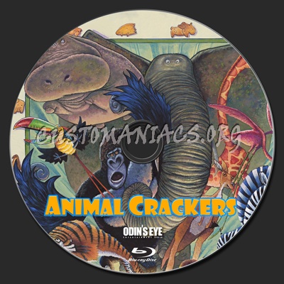 Animal Crackers blu-ray label