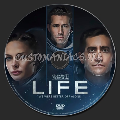 Life dvd label