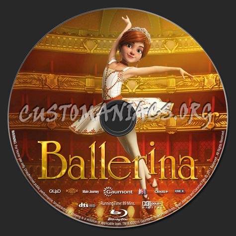 Ballerina blu-ray label