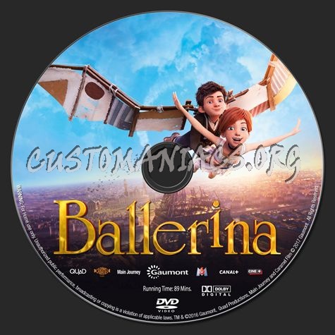 Ballerina dvd label