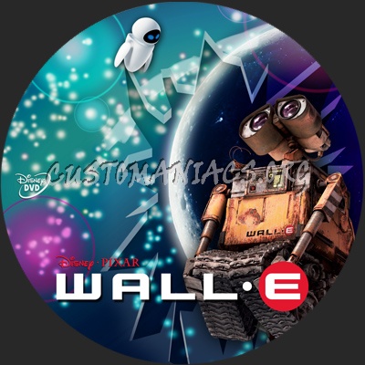 Wall-E dvd label