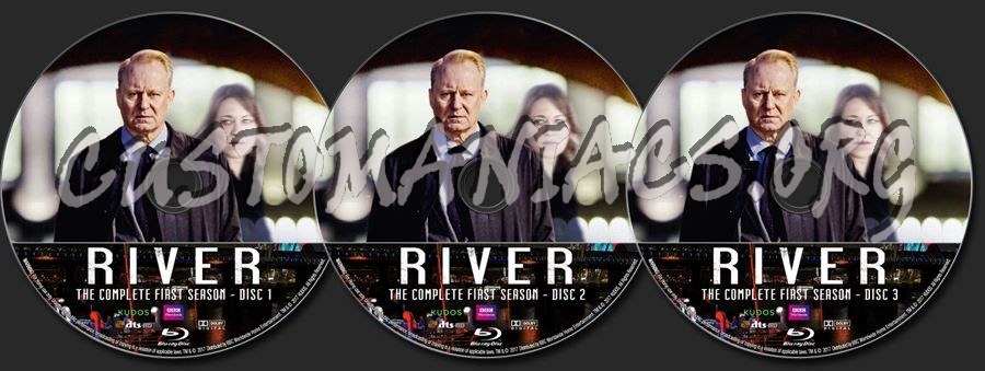 River - Season 1 blu-ray label