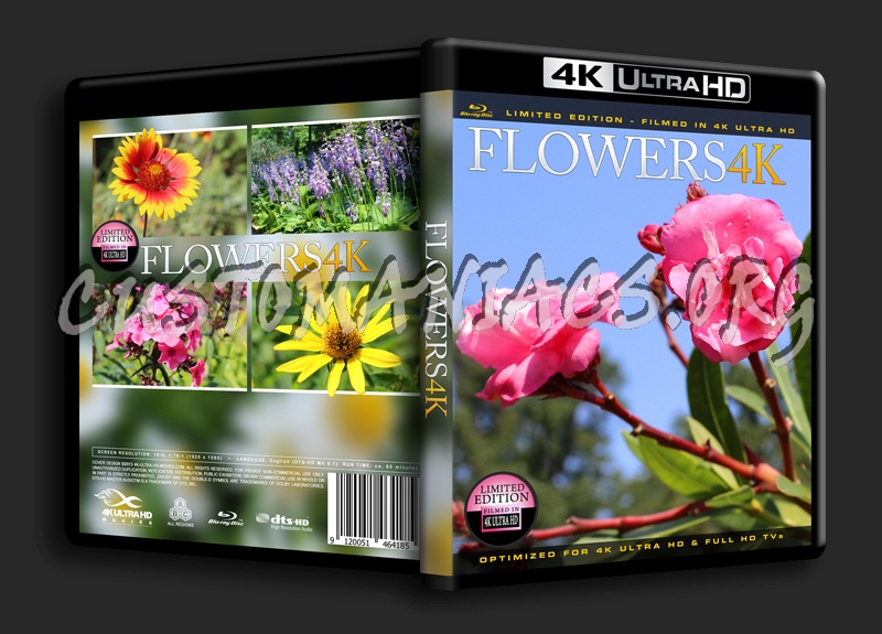 Flowers 4K blu-ray cover