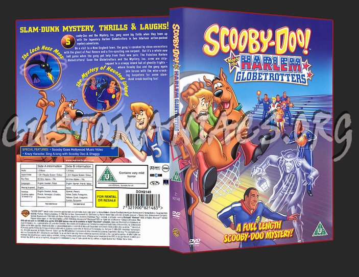 Scooby Doo meets the Harlem Globetrotters dvd cover