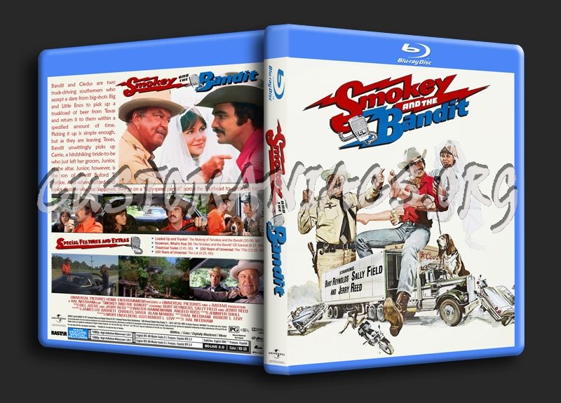 Smokey and the Bandit (1977) blu-ray cover