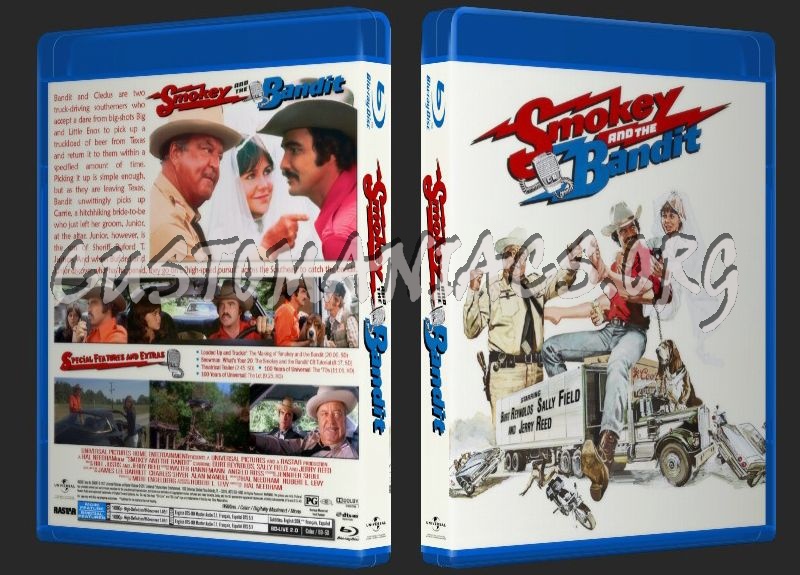 Smokey and the Bandit (1977) blu-ray cover