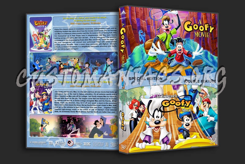 Goofy Double Feature dvd cover