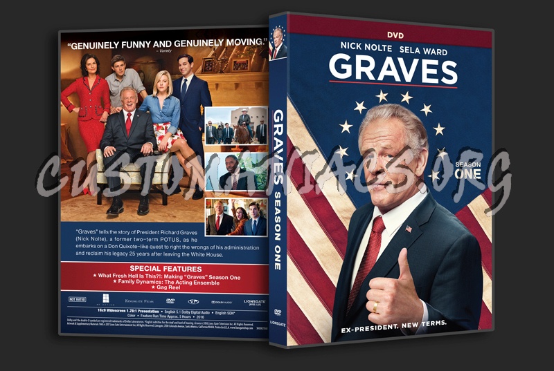 Graves Season 1 dvd cover