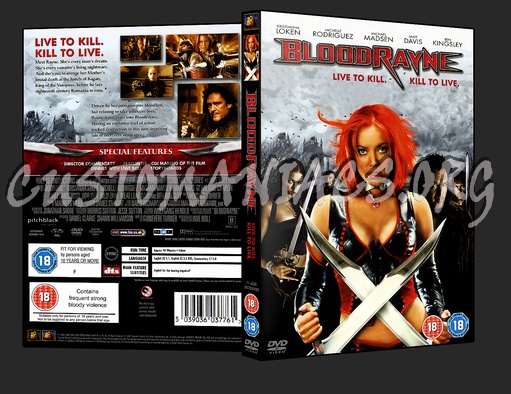 Bloodrayne dvd cover