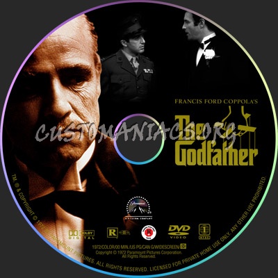 Godfather, The dvd label