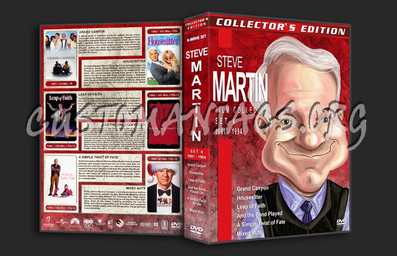 Steve Martin Film Collection - Set 4 (1991-1994) dvd cover