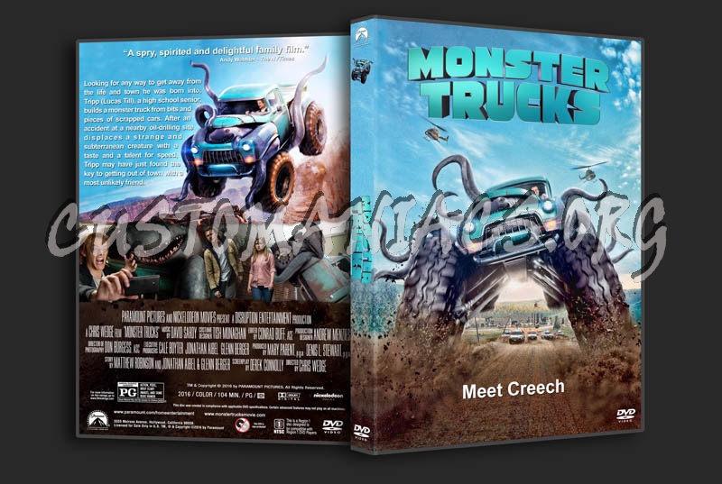 Monster Trucks dvd cover