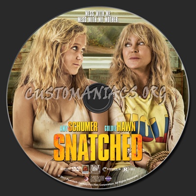 Snatched dvd label