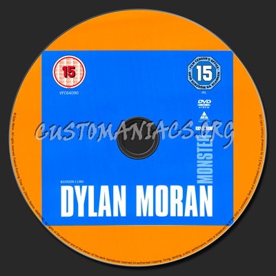 Dylan Moran: Monster dvd label