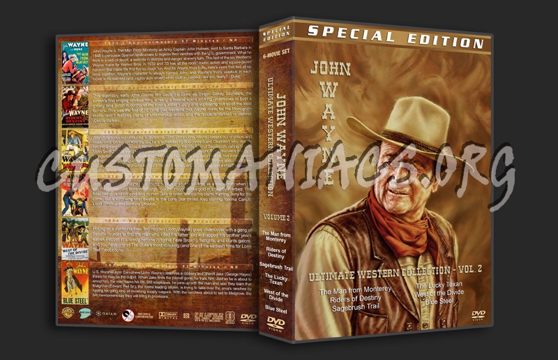 John Wayne Ultimate Western Collection - Volume 2 (1933-1934) dvd cover