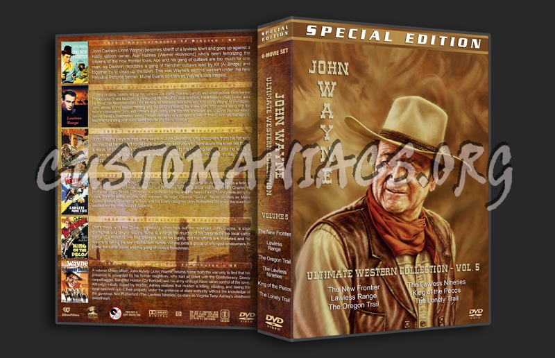 John Wayne Ultimate Western Collection - Volume 5 (1935-1936) dvd cover